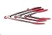 Stainless Steel Tongs Set of 3 by Smart Chef - Silicone Tipped to Protect Cookware & Grasp Food Firmly - Soft, Durable, Heat- & Germ-Resistant