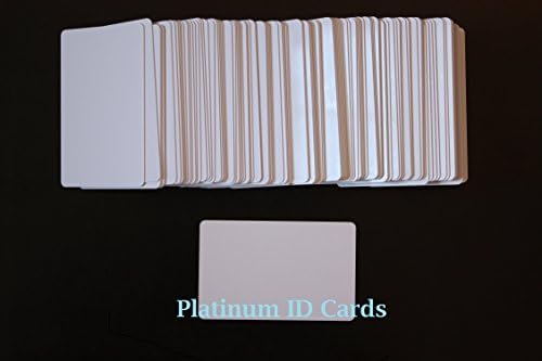 Blank RFID Proximity 125 KHz Inkjet PVC ID Cards, Double Sided Printing (25)