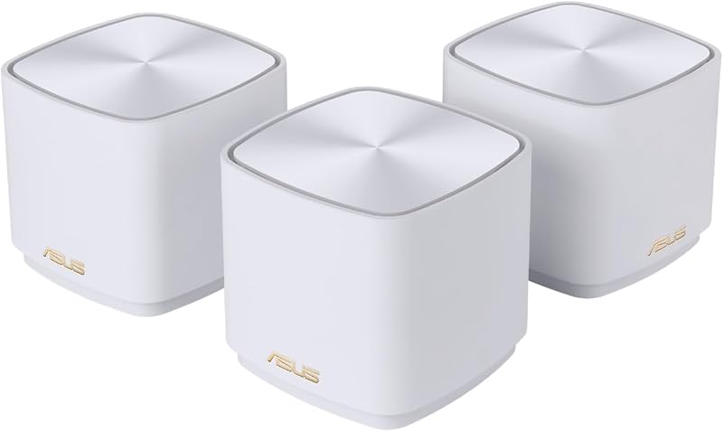 ASUS ZenWiFi AX Mini XD4 Blanc Mesh System x3 Router