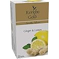 Kericho gold Kenyan Tea (Ginger & Lemon, 20 Enveloped Tea Bags, 1.1oz)