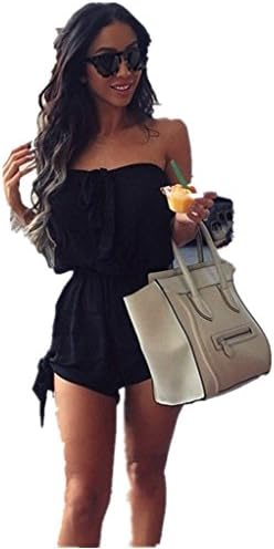 Sexy Mini Playsuit Ladies Jumpsuit Summer Shorts Beach Casual Dress