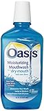 Oasis Moisturizing Mouthwash, For A Dry Mouth, Mild Mint, 16 Fl oz (473 ml)