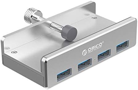 Orico Usb 3 0 Hub 4 Port Usb3 0 Clip Type Aluminum Alloy Portable Size Travel Super Speed Hub Station For Imac Macbook Pc Laptop Amazon Sg Electronics