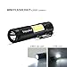 Zlimio 5 Packs LED Flashlights Bulk, 1000 Lumen Q5 COB LED Brightness Mode Torch Lamp Penlight, Powered by AA/14500