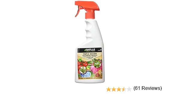 Batlle 730061UNID, Espray triple acción sustancias básicas, 400ml ...
