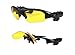 Bluetooth Sunglasses OldShark V4.1 Bluetooth Headphones Sports Sunglass with 3 Pair Lens(Brown+Yellow+Transparent)