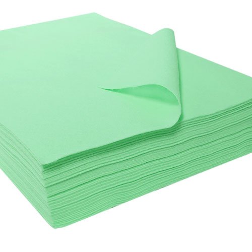 Acrylic Felt Sheet 9â€ X 12â€: 25 PCS, Mint