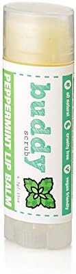 Buddy Scrub Peppermint Lip Balm, 4.3 Gram