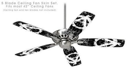 Anarchy Ceiling Fan Vinyl Decal Skin Kit Fits Most 42 Inch Fans
