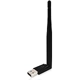 Farsic 600M AC dual-band Wireless USB adapter Wi-Fi Dongle Adapter with 2dBi Antenna Support Windows XP,Win Vista,Win 7,Win 8.1, Win 10,Linus,Android