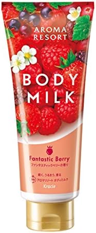AROMA RESORT Kracie Fantastic Body Milk, Berry, 220 Gram