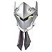 Overwatch Genji Roleplay Mask with Flip-Up Visor & Head Wrap Accessory - Blizzard Video Game Characters