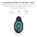 GSPON Bluetooth Headset Mini Invisible Wireless Bluetooth Earpiece Smallest In Ear Car Headphone Hands Free Calling for IOS Android Smart Phones (Black)