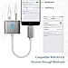 B 2 in 1 Lightning to 3.5mm Headphone Jack Adapter Charging Cable for iPhone 7 / 7 Plus