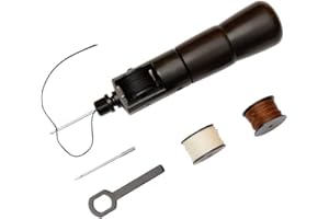 CITIAN Professional Sewing Awl Hand Stitcher Repair Tool Kit for Leather and Heavy Fabrics Sewing Awl Kit, Leather Sewing Awl Stitching Tool Handheld Sewing Awl DIY Leather Craft Supplies