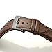 LEUNGLIK 20mm Vintage Leather Watch Strap, 10 Colors, Quick Release, Classic Genuine Leather Wristband for Men Women, Samsung Replacement Band