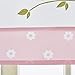 Wise Wendy Printed and Applique Valance Pink 50x18