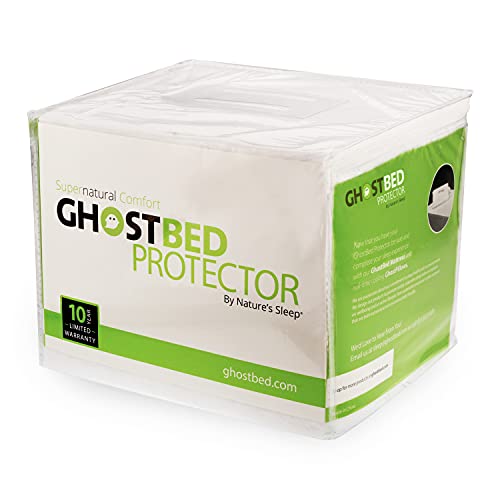 GhostBed Waterproof Mattress Protector & Cover Noiseless, Lightweight