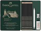 Faber-Castell Pitt Graphite Matt Pencil Tin 11 Matt Graphite for Drawing view 4