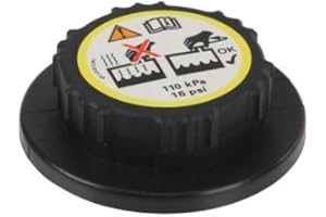 BRITPART Overflow Reservoir Bottle Tank Cap Compatible with Land Rover Range Rover/Range Rover Sport / LR3 / Freelander 1 Part # PCD500030 / PCD000090