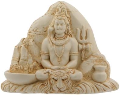 Hand-Cast Hindu God Shiva Statue with Exquisite Detail