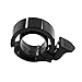 Tanchen Bicycle Bike Bell 22.2mm to 24mm Handlebar Clamp Ring Invisible Seemless Simple (Black)