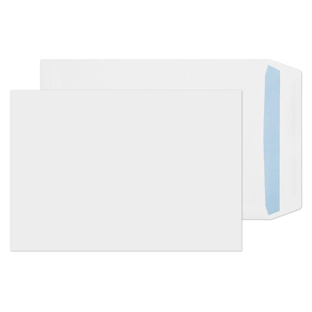Blake Purely Everyday 254 x 178 mm 100 gsm Pocket Self Seal Envelopes (3086) White - Pack of 500