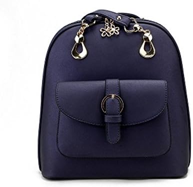 MSXUAN Fashion PU Leather Backpack Shoulder Bag Rucksack Travel Bag
