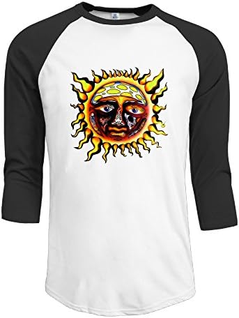 Sublime Band Ska Punk 3/4 Sleeve Baseball Tee Shirts Round Collar