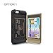 iPhone 6S Case, TORU [CX PRO][Gold] Protective Hidden Wallet Case with [Card Slot][ID Holder][Mirror] for iPhone 6 / iPhone 6S - Gold