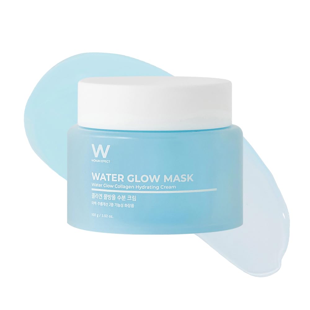 Photo 1 of *7/15/2027* Wonjin Effect WATER GLOW MASK 3.52 fl Oz, Overnight Sleeping Mask, Moisturizing, Deep Hydration, Sooth Skin Redness, Facial Cream, Kbeauty