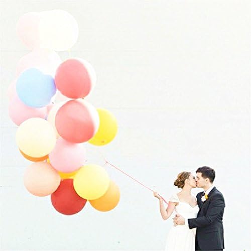 Rainbow Love 20 PCS Latex Balloons, 27 inches12g/pc, Super Large Round Balloons, Christmas /Party/wedding/valentine's Day Balloon
