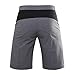 Hiauspor Men Hiking Shorts Lightweight Outdoor Quick Dry Shorts with Zipper Pockets