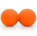 321 STRONG Double Lacrosse Ball Style Massage Balls - Orange