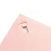 Plus Paper Clinch Compact Staple-Free Stapler, Heavy Duty, Pink