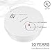 SD10 X 10-Year Battery Smoke Detector Fire Alarm with Photoelectric Sensor