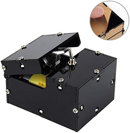 Bujingyun Fully Asembled Mini Edition Useless Box For Birthday And Party Gift Toy Game (Black)