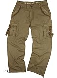 Men's Military-Style Cargo Pants #A8