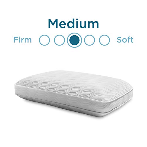 TempurPedic TEMPURCloud ProHi Pillow, Queen, White & Symphony Pillow