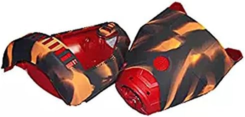 Hoverboard Silicone Cover Case Wrap Scratch Protector Shell for 8 Inch 2 Wheels Self Balancing Scooter Skin Blackorange
