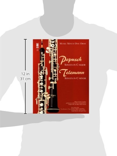 Pepusch - Sonata in C Major; Telemann - Sonata in C minor: Music Minus One Oboe (Music Minus One (Numbered))