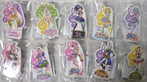 Amazon プリパラ アドアーズ限定 ダイカットボード バッジ 全10種セット らぁら ファルル ひびき ふわり レオナ ドロシー みれぃ シオン あじみ アニメ 萌えグッズ 通販