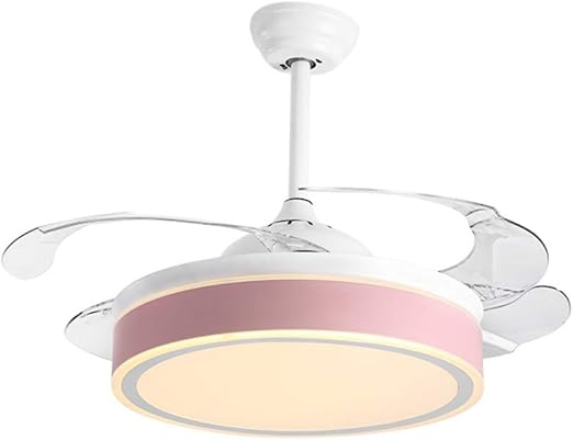 Amazon Com Ins Style Ceiling Fan Light Cute Invisible Ceiling