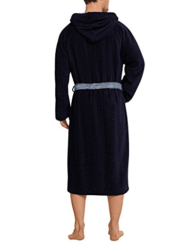 Schiesser Herren Kapuze Bademantel – Bild 3