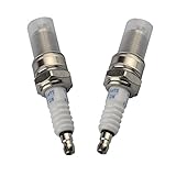 Hipa Spark Plug for Honda GX120 GX160 GX200 GX240 GX270 GX340 GX390 Engine Lawn Mower Tractor Rototiller(Set of 2)