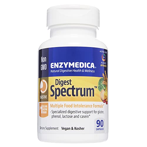 Enzymedica Digest Spectrum, Enzymes for Multiple Food Intolerances
