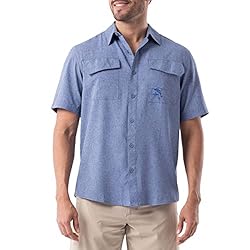 Guy Harvey Men's Short Sleeve Performance Fishing