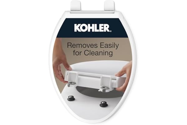 KOHLER Cachet ReadyLatch Elongated Toilet Seat 1