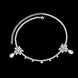 Babeyond® Kim Kardashian Inspired Crystal Diamante Rhinestone Floral Tiara Set Wedding Bridal Tiara Headpiece Headband