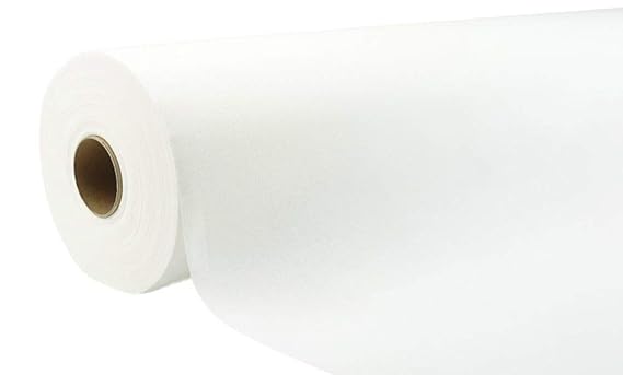 Design-Tissue Airlaid Vlies Tischtuchrolle Tischdeckenrolle stoffähnlich weiß 118 cm x 40 m